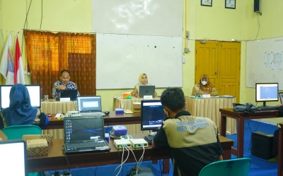 Pelaksanaan UKK (Uji Kompetensi Keahlian) di SMK Negeri 1 Bangkinang