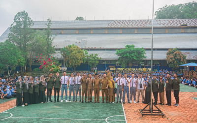 Pelepasan Siswa SMK Negeri 1 Bangkinang Menuju Kemenangan di Tingkat Nasional ajang LKS SMK