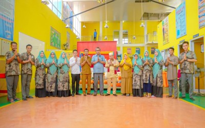 SMK Negeri 1 Bangkinang Jurusan Teknik Pemesinan Mengadakan Acara Untuk Menyambut Bulan Suci Ramadhan 1443 Hijriah