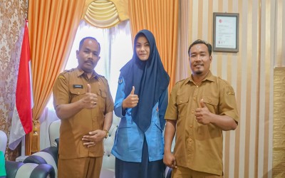 Kabar Gembira!!! Siswi SMK Negeri 1 Bangkinang Lolos Paskibraka Tingkat Nasional 2022 Mewakili Provinsi Riau.