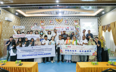 Chang Gung University of Science and Technology (CGUST) Taiwan Sambangi SMK Negeri 1 Bangkinang